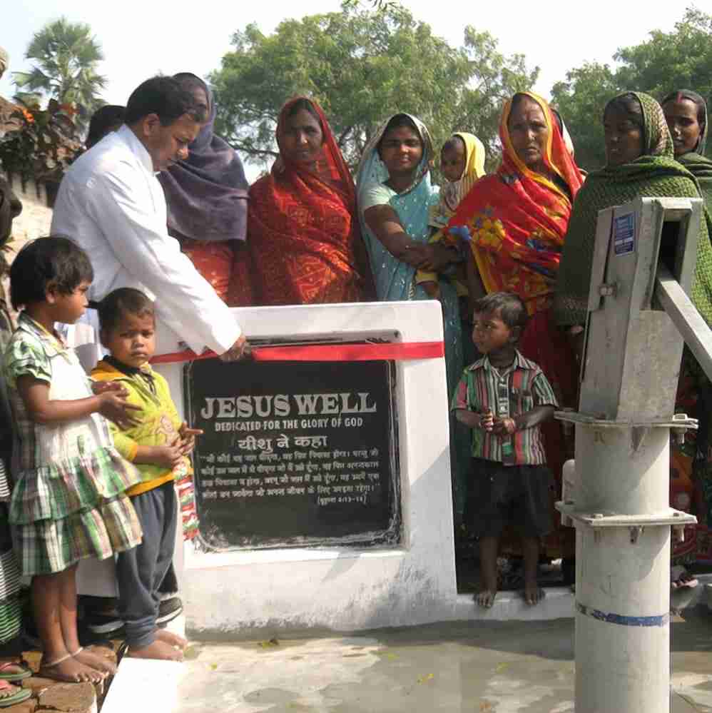 GFA pastor leads opening ceremony for village's new Jesus Well