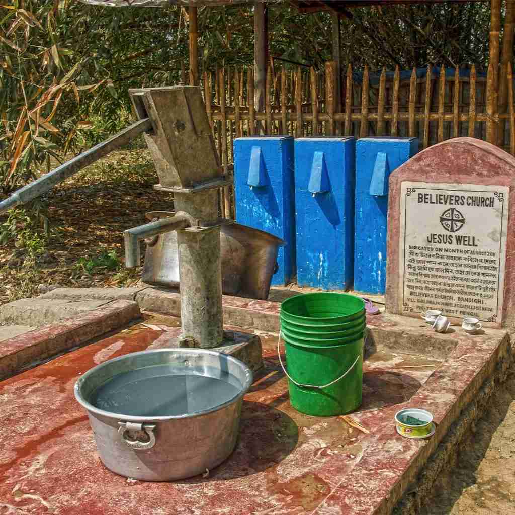 A Jesus Well and BioSand Water Filters