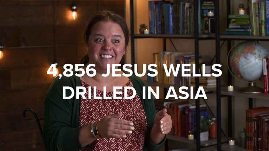 4,856 Jesus Wells drilled in Asia in 2019