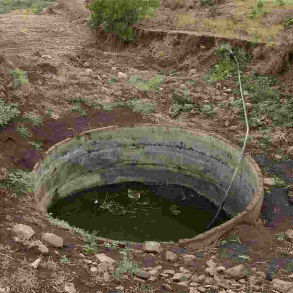A single well nearly a mile away that was the source for villagers’ daily needs