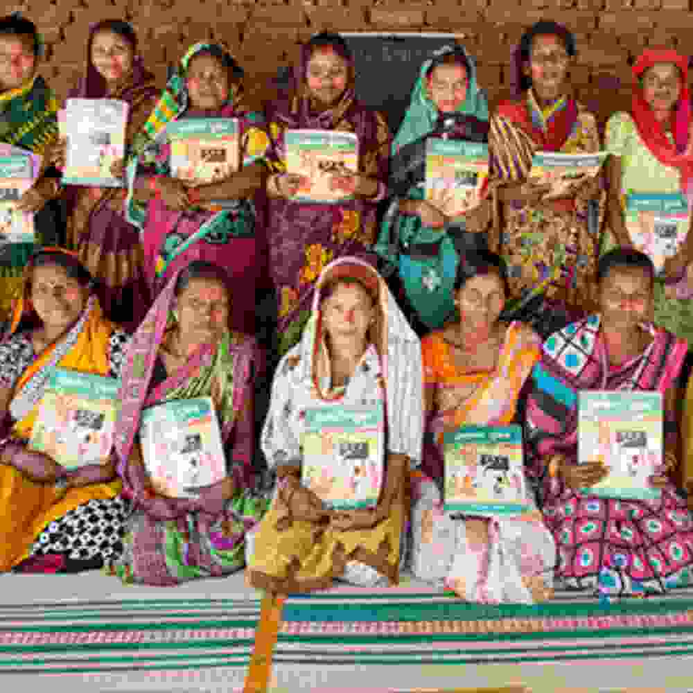 Women in GFA World adult literacy class