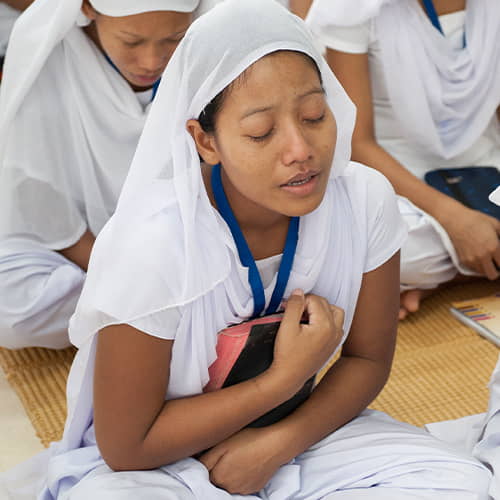 GFA World Sisters of Compassion praying