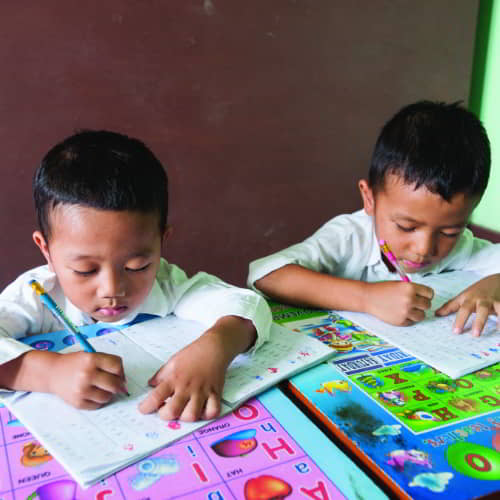 Children are empowered through GFA World (Gospel for Asia) child sponsorship program