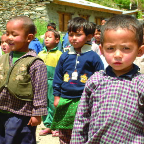 Underprivileged kids in South Asia can escape poverty through GFA World child sponsorship