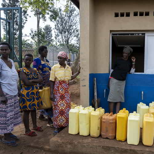 GFA World Jesus Wells providing clean water in Rwanda Africa