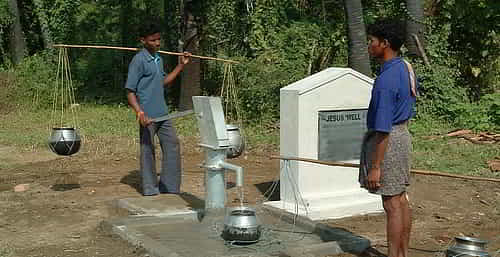 Remote village gained access to clean water through GFA World Jesus Wells