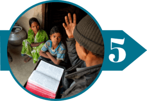 God's Word and the love of Jesus provides hope to break the poverty cycle