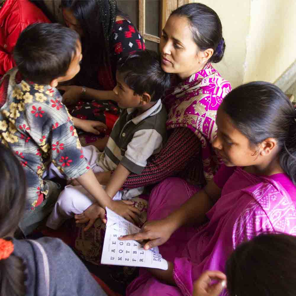 Many women in Asia who are believers struggle because they cannot read God's Word. But through GFA's Women's Literacy Program, many women get to read the Bible on their own for the first time!