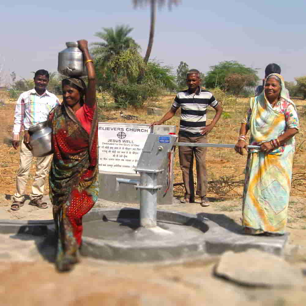 Village enjoys clean water from GFA World Jesus Well