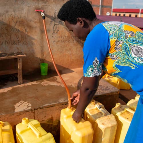 GFA World (Gospel for Asia) clean water project in Rwanda, Africa