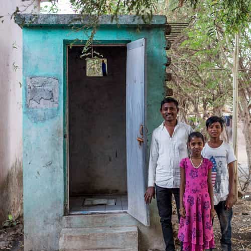 GFA World helps stop the dental care poverty cycle through outdoor toilets