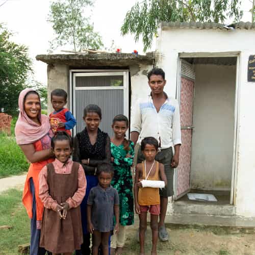 Entire villages experience transformation through GFA World outdoor toilets