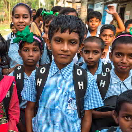 Kids in South Asia are given hope through GFA World child sponsorship