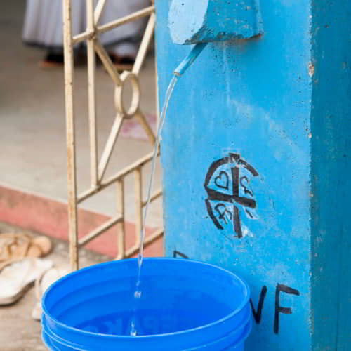 Village communities can acquire clean water through GFA World BioSand Water Filters