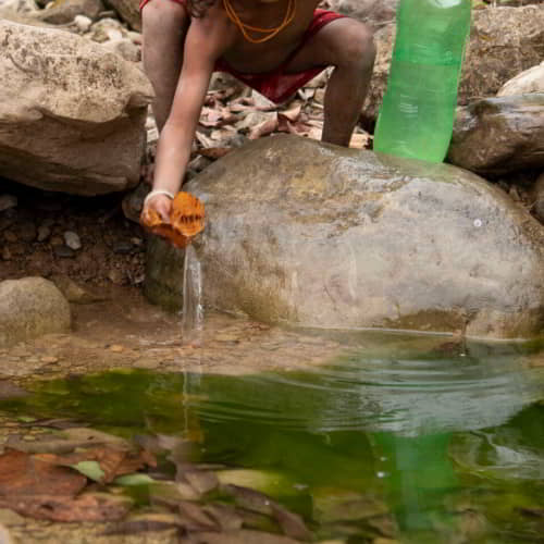 Rural villages in Nepal are dependent on water sources that are contaminated