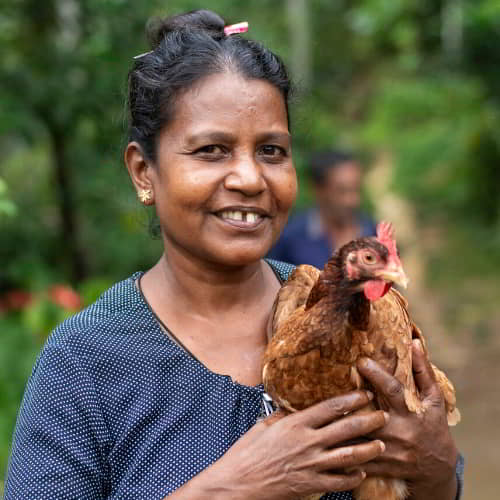 GFA World helps women in poverty through income generating gifts of farm animals