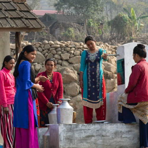 Entire villages enjoy clean water through GFA World Jesus Wells
