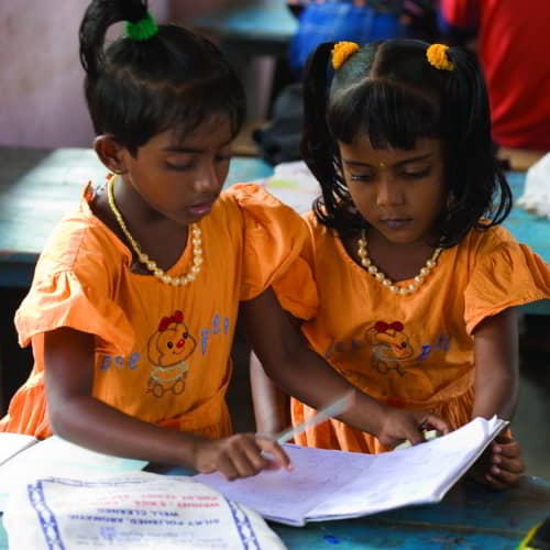 Many kids in South Asia gain an education through sponsorship